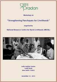 Strengthening Panchayats for Livelihoods 