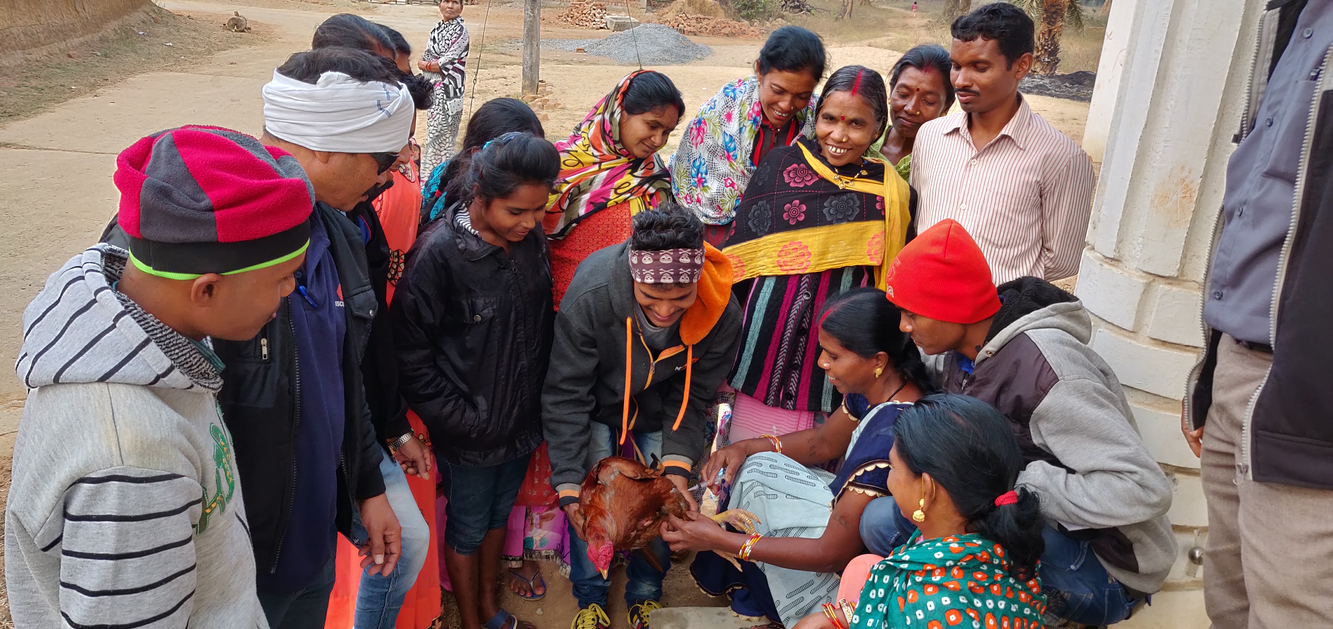 BYP Vaccination by Pashu Sakhi _Rajpur Village