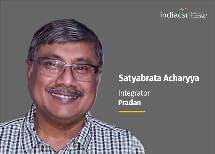 Satyabrata-Acharyya-Integrator-Pradan-at-IndiaCSR